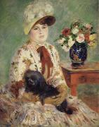 Pierre Renoir Madame Hagen painting